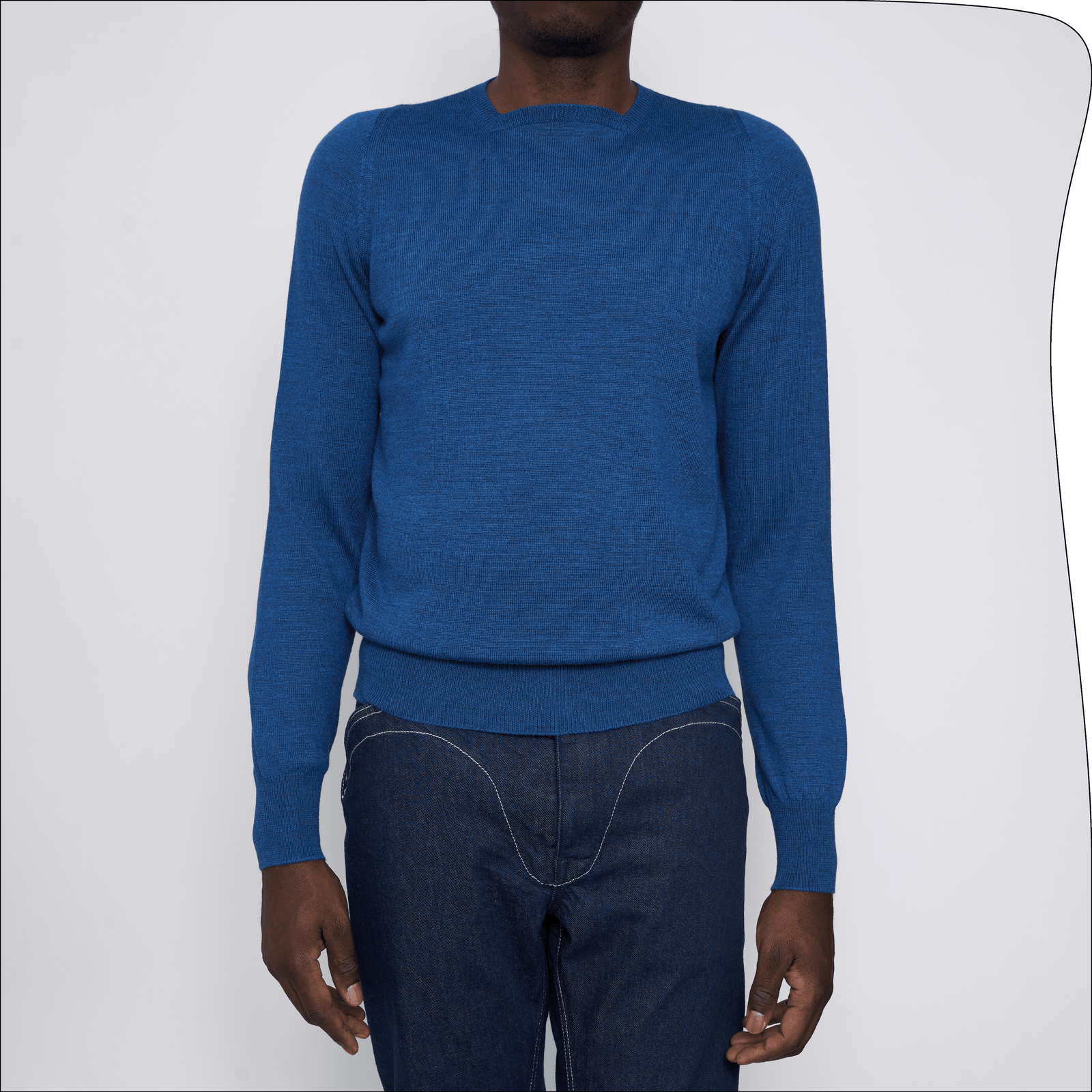 HYSTEON MERINO WOOL KNIT PULLOVER