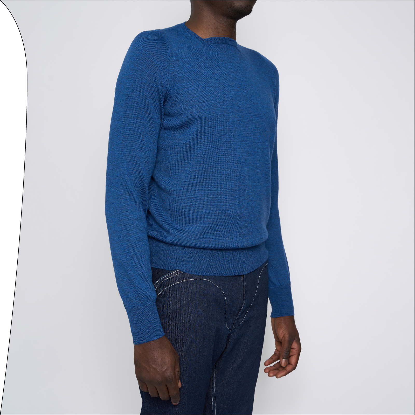 HYSTEON MERINO WOOL KNIT PULLOVER