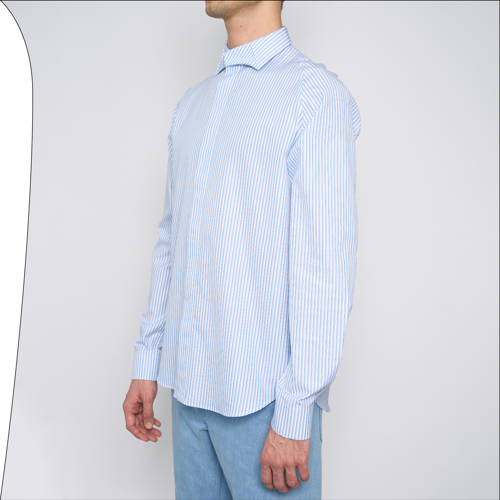TYMPHAN STRIPED COTTON SHIRT