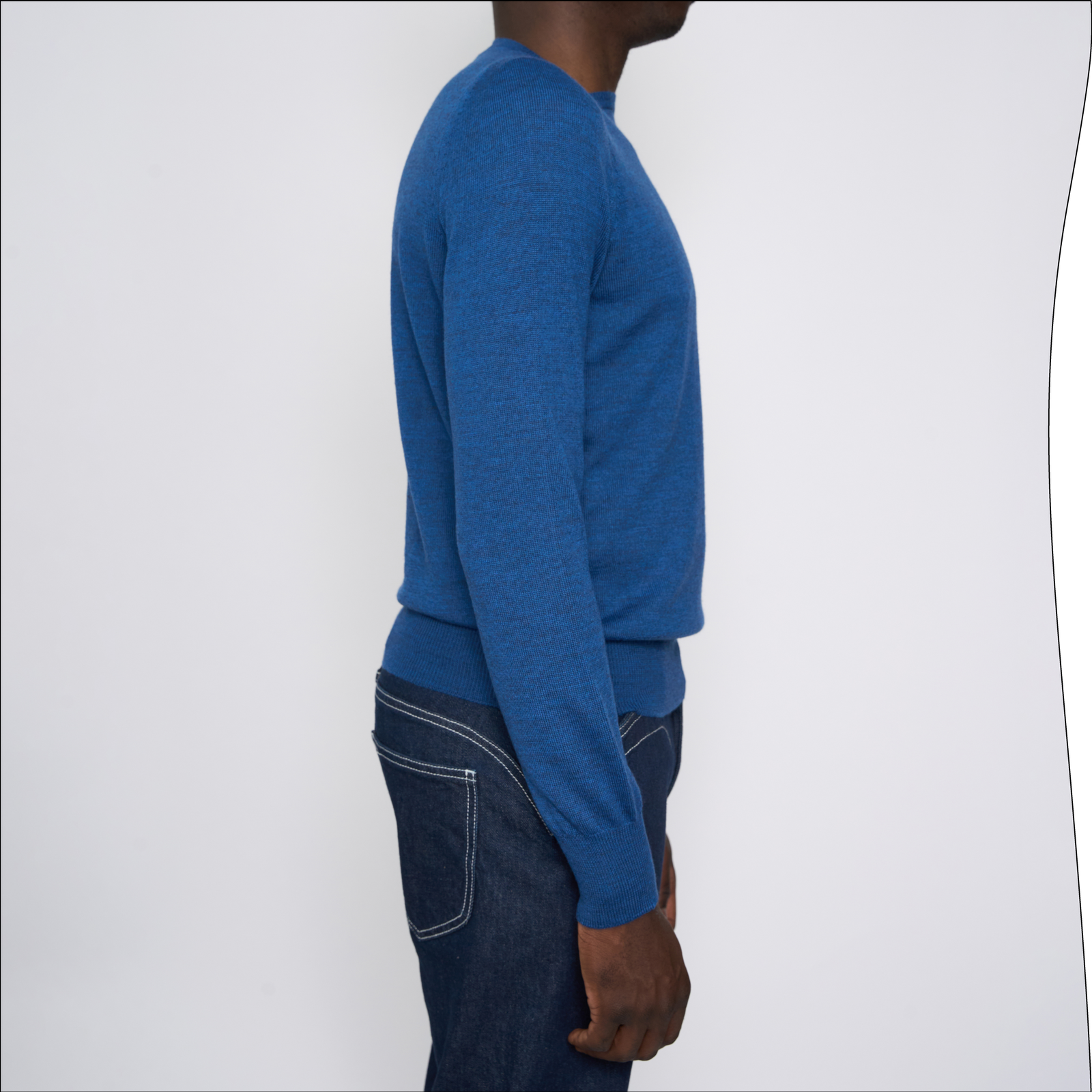 HYSTEON MERINO WOOL KNIT PULLOVER