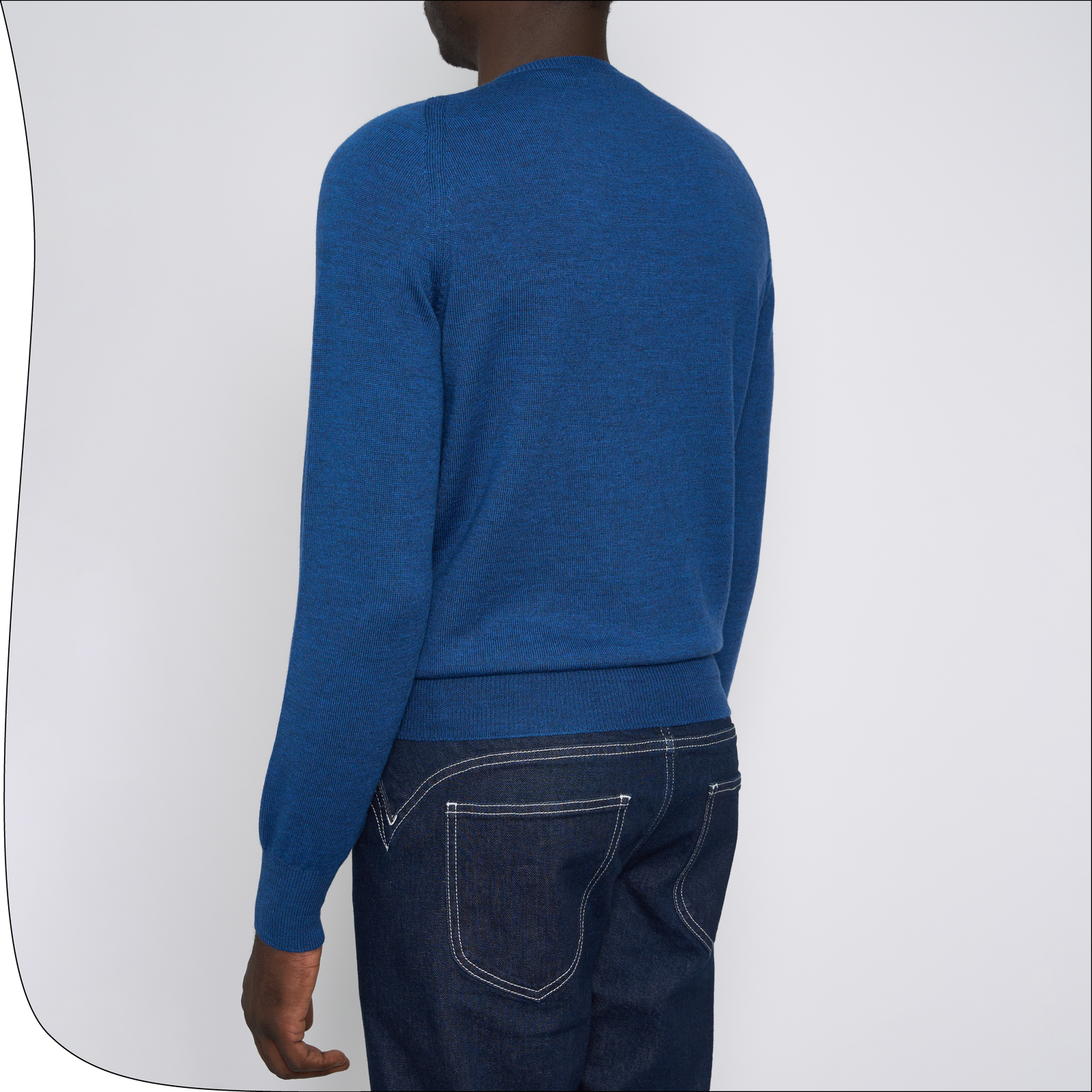 HYSTEON MERINO WOOL KNIT PULLOVER