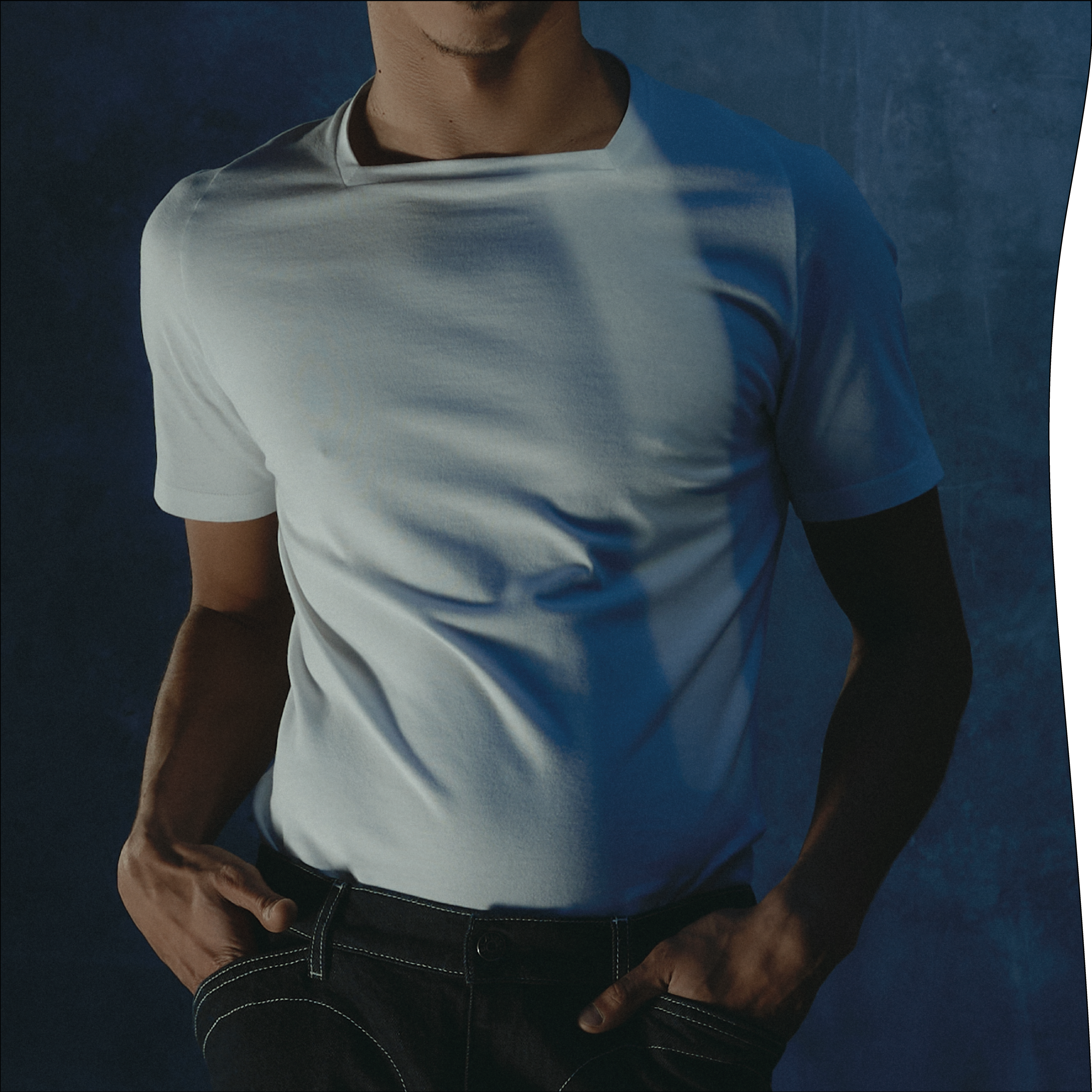 HYSTEON COTTON JERSEY T-SHIRT