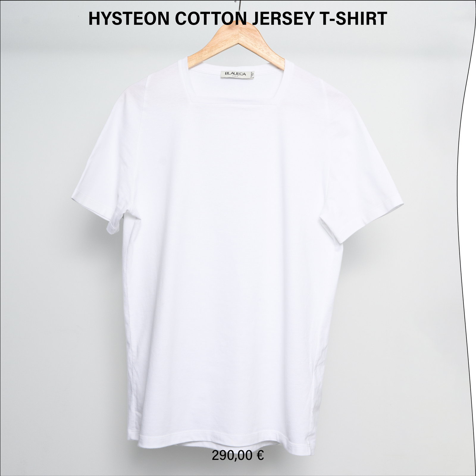 HYSTEON COTTON JERSEY T-SHIRT