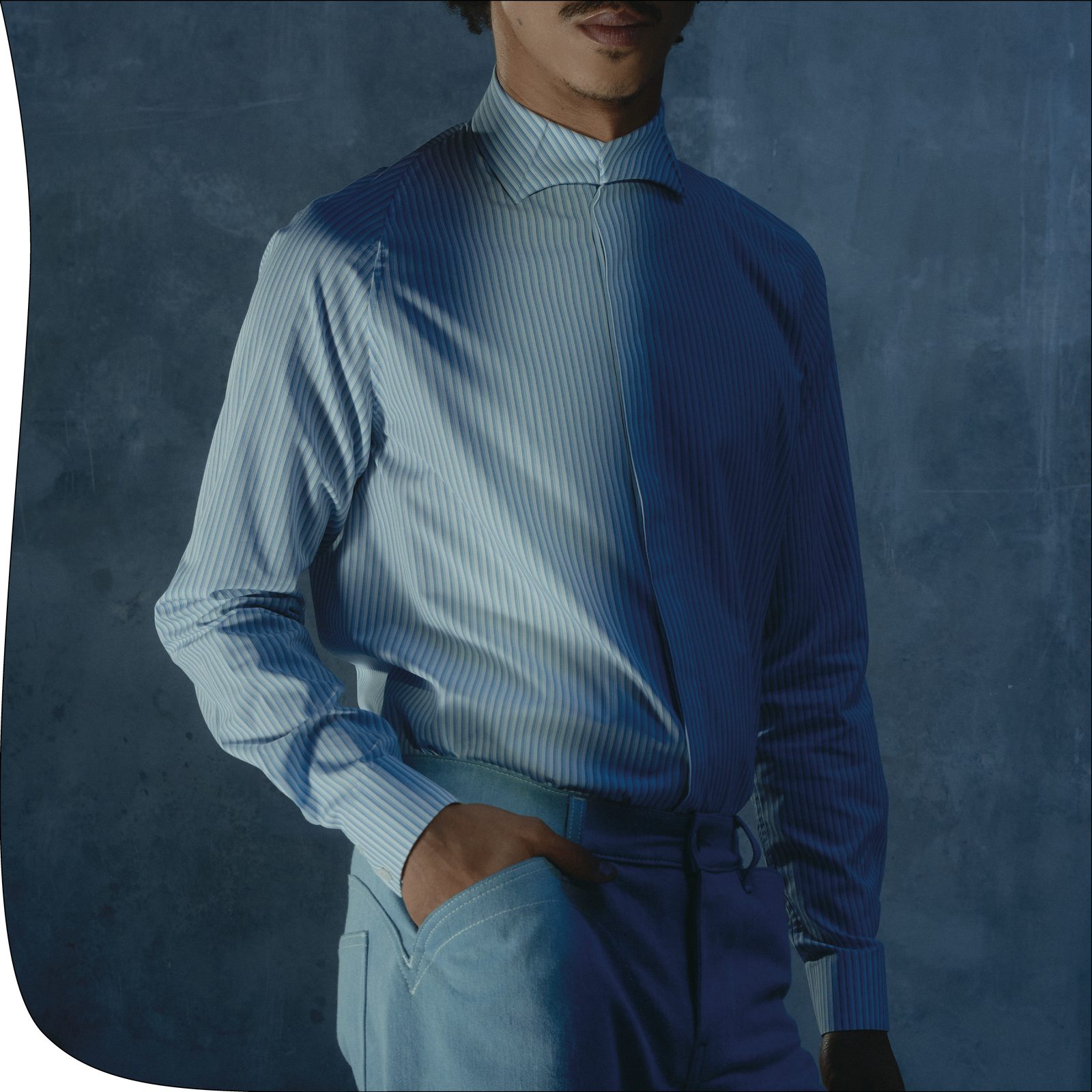 TYMPHAN STRIPED COTTON SHIRT