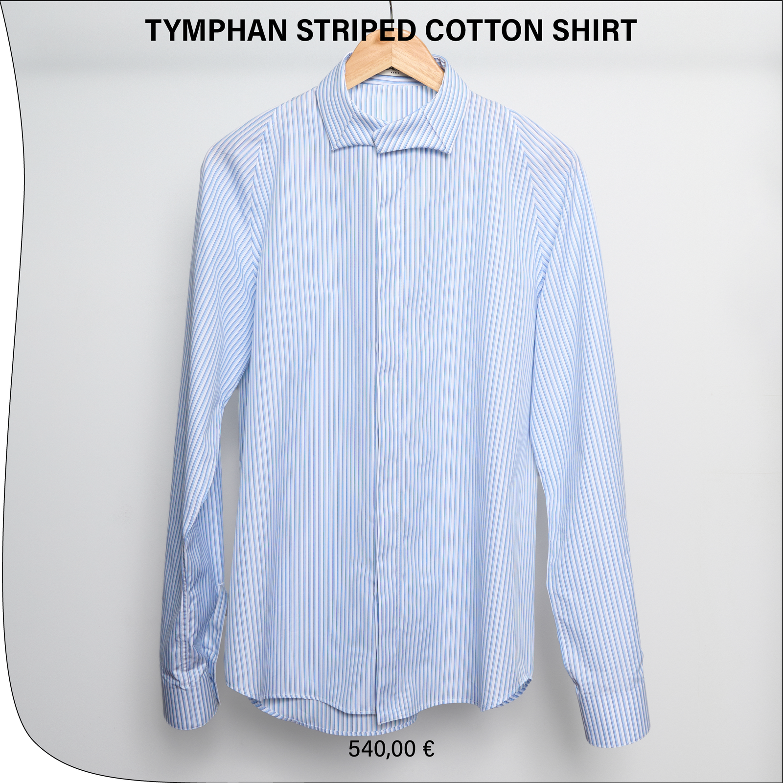 TYMPHAN STRIPED COTTON SHIRT